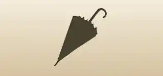 Umbrella silhouette