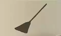 ほうきのシルエット