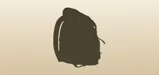 Backpack silhouette