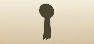 Award Ribbon silhouette