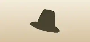 Pilgrim’s Hat silhouette