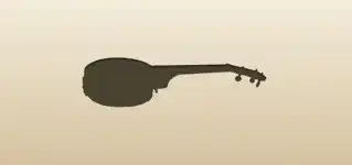 Banjo silhouette