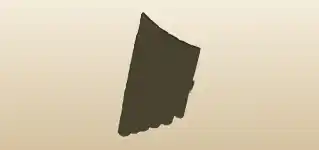 Pan Flute silhouette