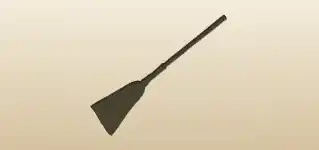 Broom silhouette