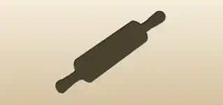Rolling Pin silhouette