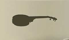 Banjo silhouette #1