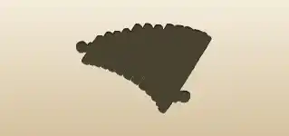 Pan Flute silhouette