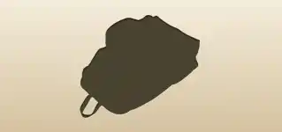 Backpack silhouette