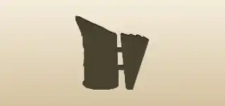 Bee Smoker silhouette