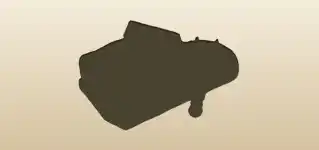 Cheese silhouette