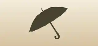 Umbrella silhouette