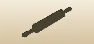 Rolling Pin silhouette