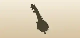 Banjo silhouette