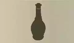ボトルのシルエット