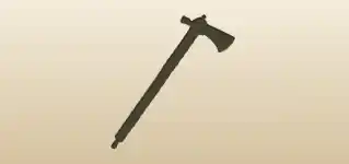 Axe silhouette