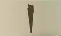 ノコギリのシルエット