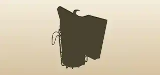 Bee Smoker silhouette