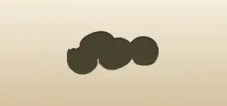 Eggs silhouette