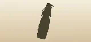 Bottle silhouette