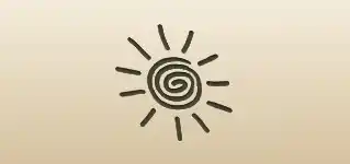 Sun silhouette