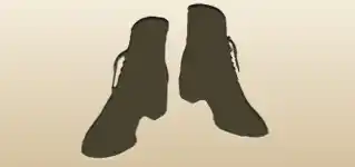 Boots silhouette