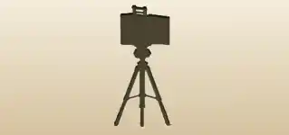 Camera silhouette