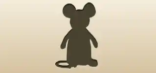 Mouse silhouette