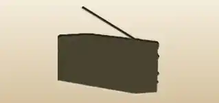 Radio silhouette