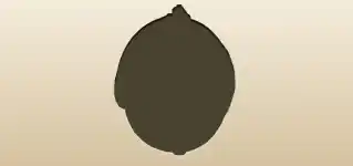 Clock silhouette