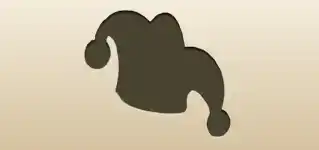 Cap and Bells silhouette