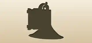 Gramophone silhouette