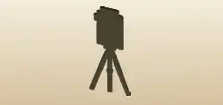 Camera silhouette