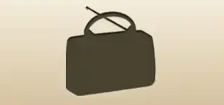 Radio silhouette