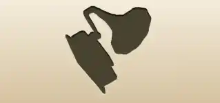 Gramophone silhouette