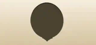 Clock silhouette