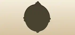 Clock silhouette