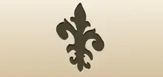 Fleur-de-Lis silhouette