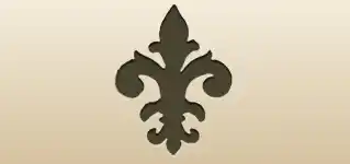 Fleur-de-Lis silhouette