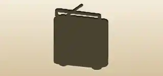 Radio silhouette
