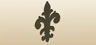 Fleur-de-Lis silhouette