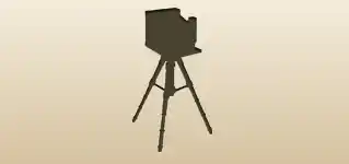 Camera silhouette