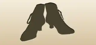 Boots silhouette