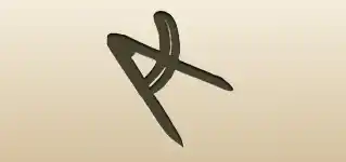 Drafting Compass silhouette