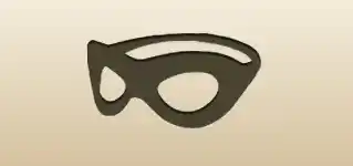 Bandit Mask silhouette