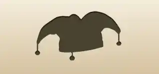 Cap and Bells silhouette