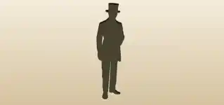 Invisible Man silhouette