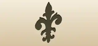 Fleur-de-Lis silhouette