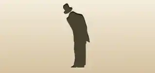 Invisible Man silhouette