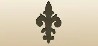 Fleur-de-Lis silhouette