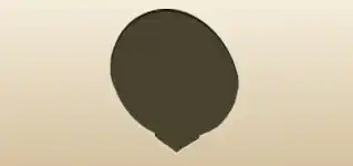 Clock silhouette